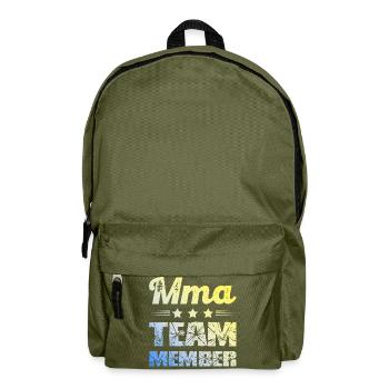 Mma Team - Rucksack - Olivgrün - Vorne