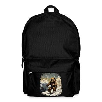 Ski d’ours - Sac à dos - noir - Devant