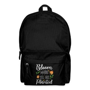 Floral Fragrance Love Bouquet - Backpack - black - Front