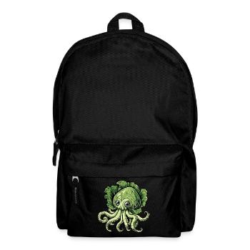 Oktopus Kohlkopf - Rucksack - Schwarz - Vorne