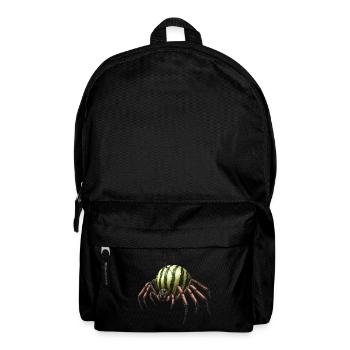 Melone Spinne - Rucksack - Schwarz - Vorne