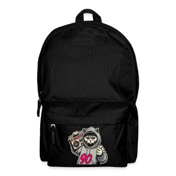 90 Ghetto Blaster British Shorthair Cat Gift - Backpack - black - Front