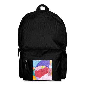 Colorful Murals - Backpack - black - Front