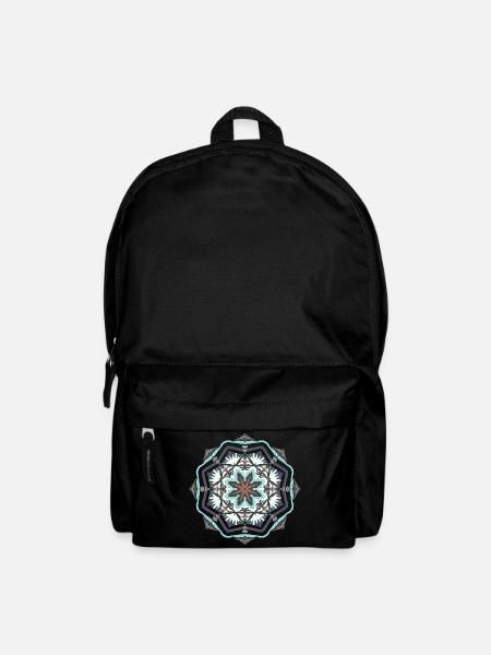Seestern Mandala - Rucksack - Schwarz
