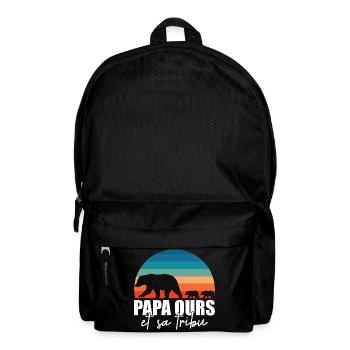 Papa Bear - Little Bears - Backpack - black - Front
