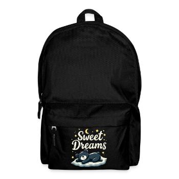 Teddy Bear Sweet Dreams Chemise de nuit officielle - Sac à dos - noir - Devant