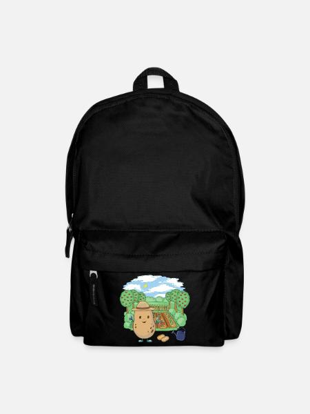 Kartoffel Farmer Gemüse Garten Kartoffeln Bauer - Rucksack - Schwarz