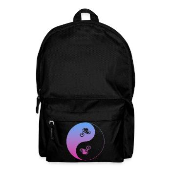 biken fahrrad ebike mtb - Rucksack - Schwarz - Vorne
