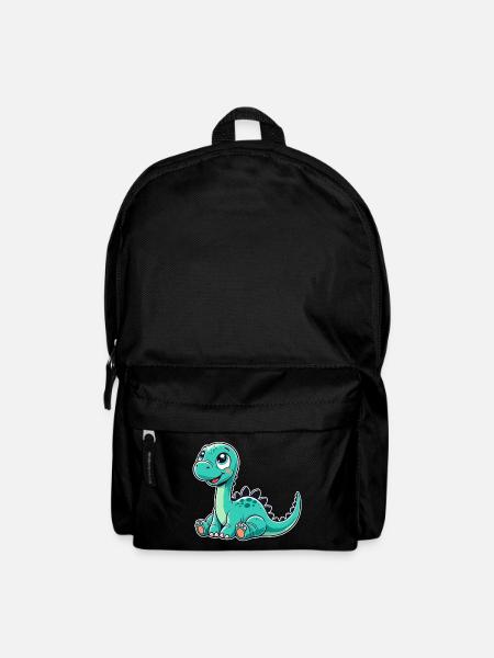 Apatosaurus Baby niedlich Dinobaby Dino Geschenk - Rucksack - Schwarz