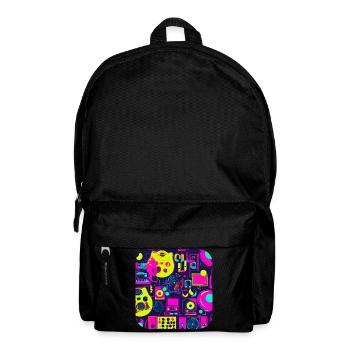 Pop Culture 80s Hits Party - Backpack - black - Front
