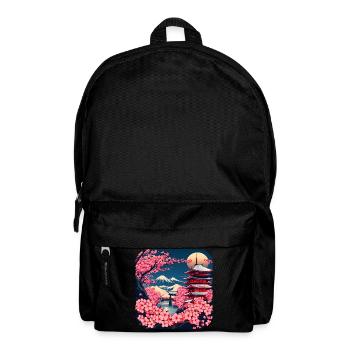Japan World Tour Temples Culture - Backpack - black - Front