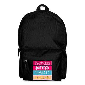 KITA ABGÄNGER SCHULANFANG EINSCHULUNG GRUNDSCHULE - Rucksack - Schwarz - Vorne