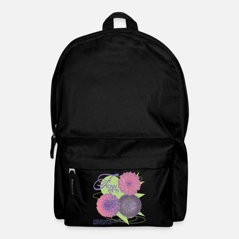 Floral Vision Statement - Rucksack - Schwarz