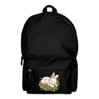 Sleeping Bunny Easter - Backpack - black - Front