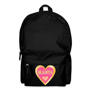 HERZ BEAMTIN - Rucksack - Schwarz - Vorne