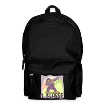 Schulanfang 1. Klasse - Rucksack - Schwarz - Vorne