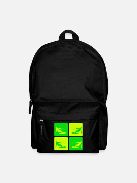 Kitesurf Style Pop Art - Sac à dos - noir