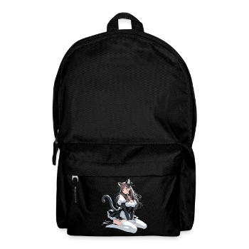 Chat Costume Belle Femme Cosplay Cadeau - Sac à dos - noir - Devant