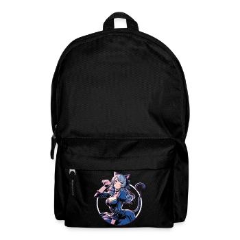 Katzenkostüm schöne Frau Cosplay Geschenk - Rucksack - Schwarz - Vorne