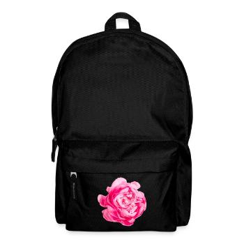 Blume Prinzessin Alexandra von Kent Rose - Rucksack - Schwarz - Vorne
