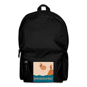 Bonnes vacances de Pâques - Sac à dos - noir - Devant
