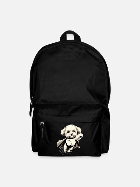 Super Hund Maltipoo Moodle Multipoo Geschenk - Rucksack - Schwarz