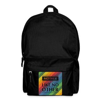 My mother is like no other - Backpack - black - Front