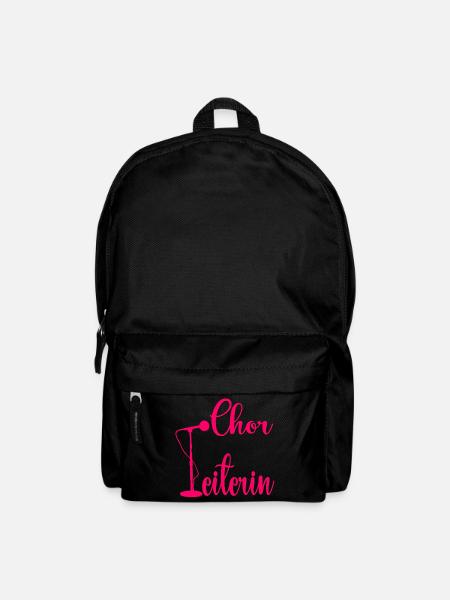 Hobby Chor Leitung Chorleiterin - Rucksack - Schwarz