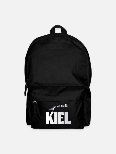 Kiel Möwe & Moin Design - Rucksack - Schwarz