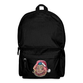 Skurrile Urlaubsmädchen Illustration - Rucksack - Schwarz - Vorne