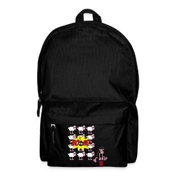 The black sheep strikes again - Backpack - black - Front