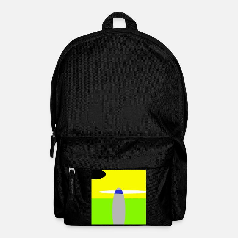 Weltraum-Landschaft - Rucksack - Schwarz