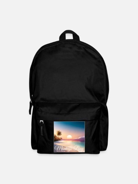 Montego Bay Sonnenuntergang Jamaica Traumparadies - Rucksack - Schwarz