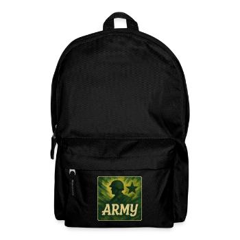 Armee Soldaten Design - Rucksack - Schwarz - Vorne