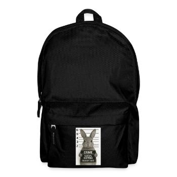 Criminal Rabbit - Backpack - black - Front
