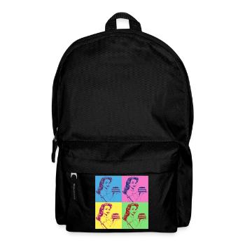 Baking Cake Baking Queen Baking Fairy Baker Pop Art - Backpack - black - Front