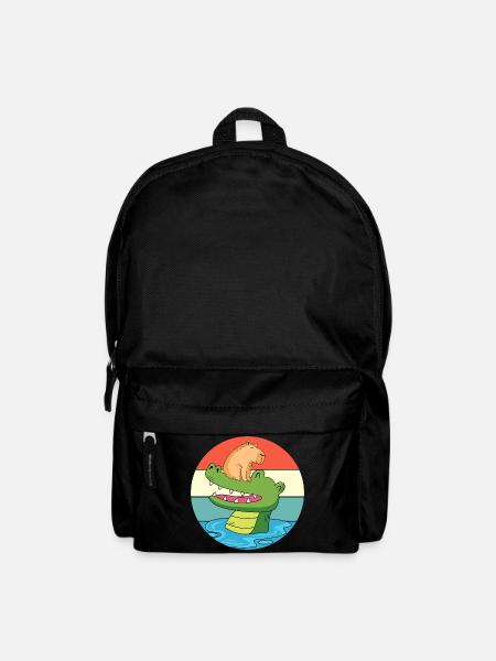 Capybara Capibara - Rucksack - Schwarz