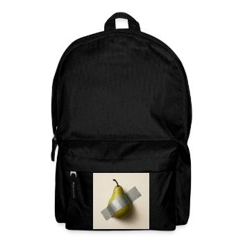 Abstract Pear Metaphorical Artwork - Backpack - black - Front