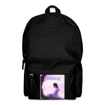 Healing in Progress – Quiet Strength Editi - Backpack - black - Front