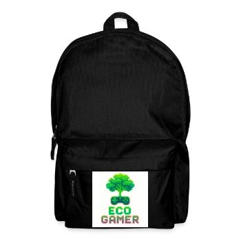 Eco Player Pixel Art - Rucksack - Schwarz - Vorne