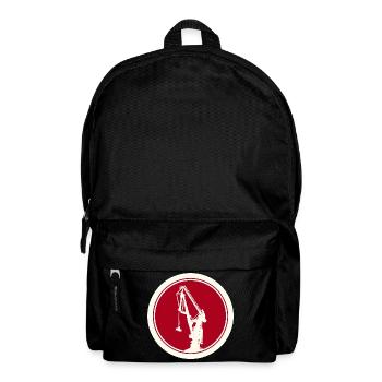 Harbour Crane Silhouette 04 - Backpack - black - Front