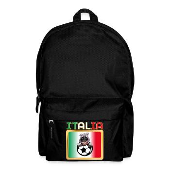 Italy Horse Football - Backpack - black - Front
