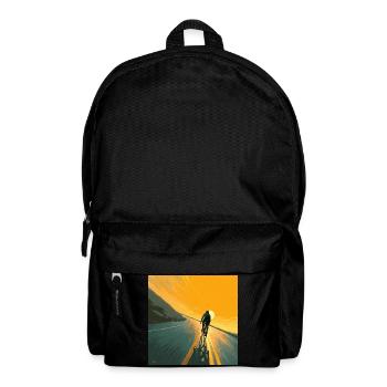 Kette rechts – Probleme links liegen lassen - Rucksack - Schwarz - Vorne