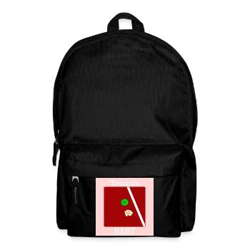 TENNIS SOMMER HITZE EIER - Rucksack - Schwarz - Vorne