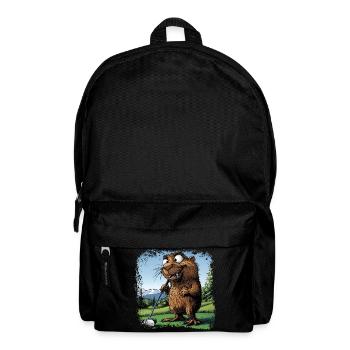 Golfeur Marmotte - Sac à dos - noir - Devant