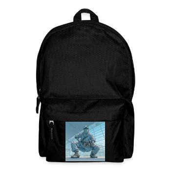 Facility Ninja – Niemand sieht mich, aber alles lä - Rucksack - Schwarz - Vorne