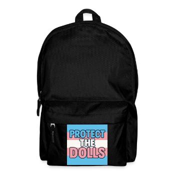 Protect The Dolls - Rucksack - Schwarz - Vorne