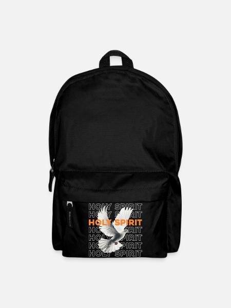Taube des Heiligen Geistes - Rucksack - Schwarz