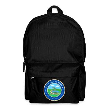 Snakes smell things with their tongues - Backpack - black - Front