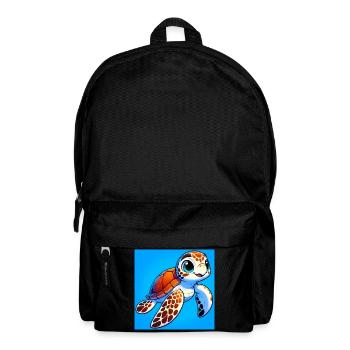 tortue - Sac à dos - noir - Devant